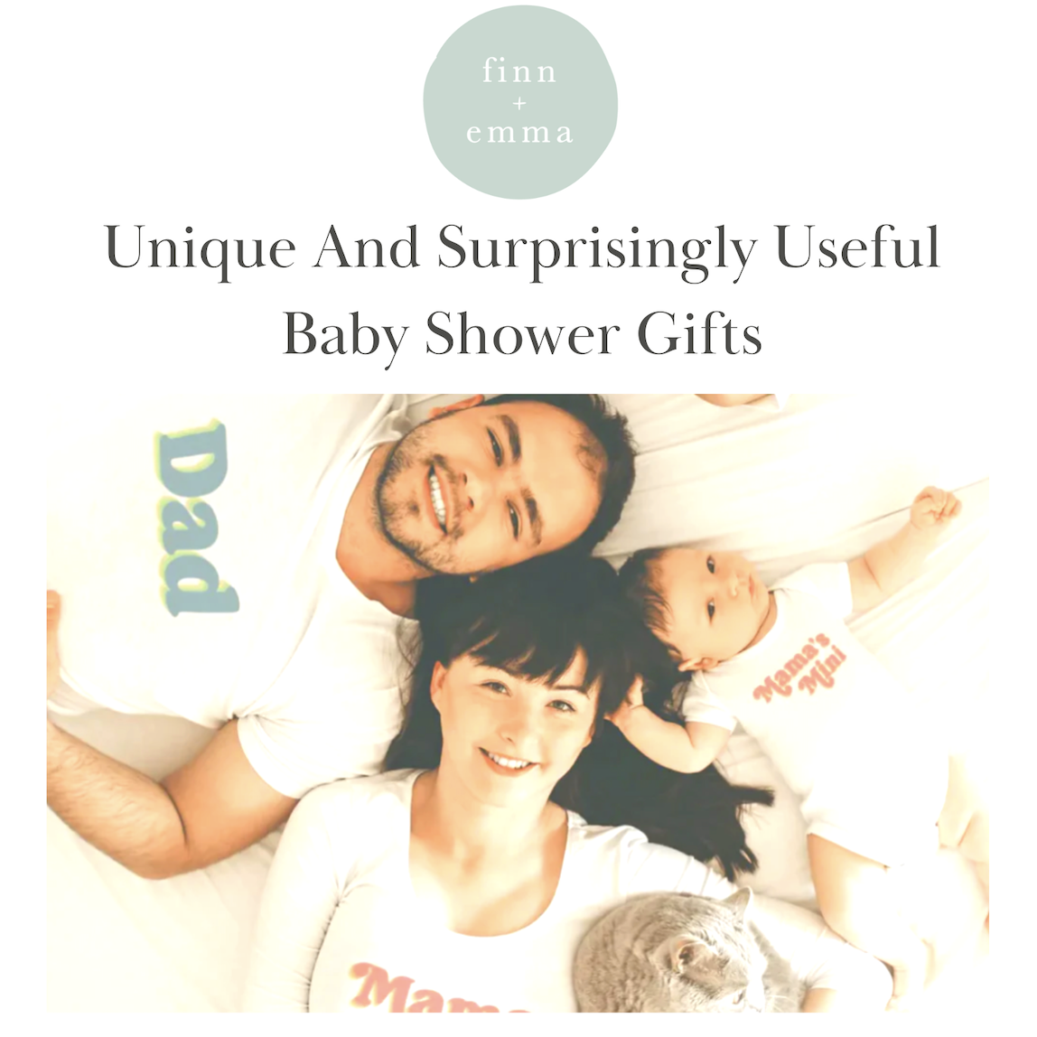 Unique And Surprisingly Useful Baby Shower Gifts Finn & Emma