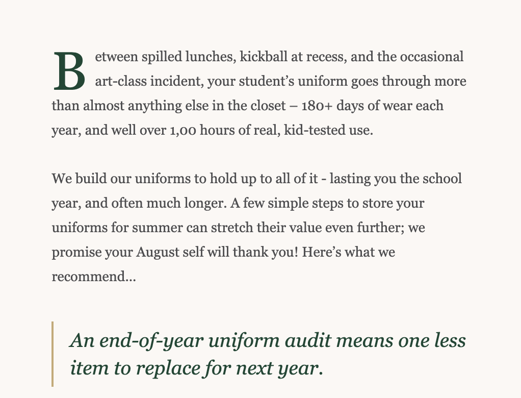 more than 180 days of wear a year