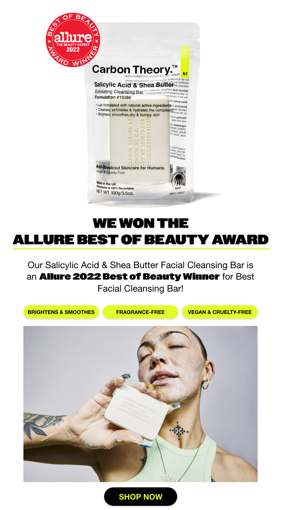 AND THE AWARD GOES TO...🏆 Carbon Theory