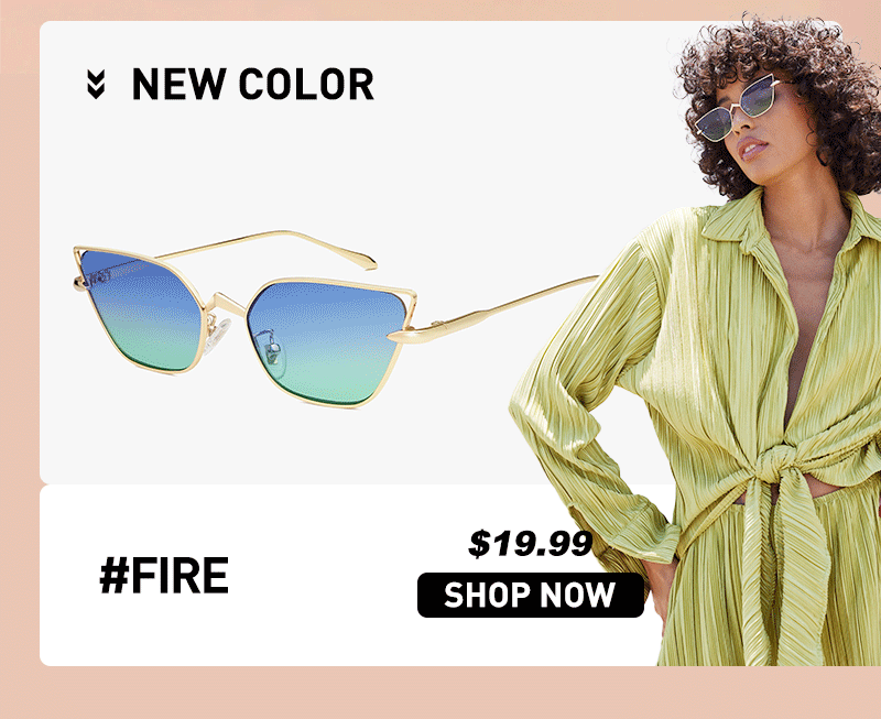 New fancy colors of the hottest sunglasses! Sojos Vision