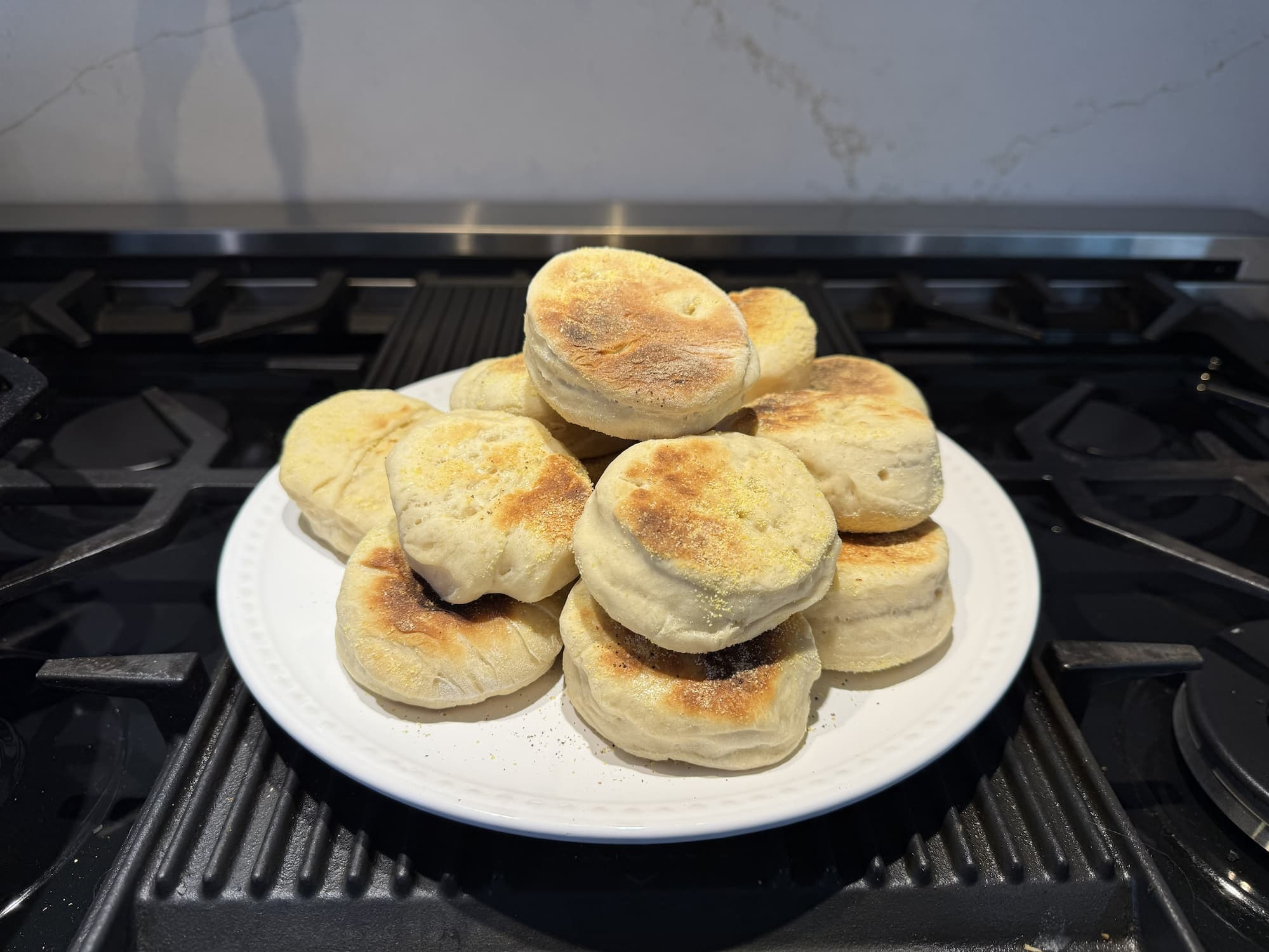 Sourdough English Muffins