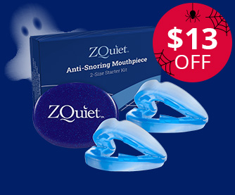 ZQuiet Anti-Snoring Mouthpiece 2-Size Starter Pack