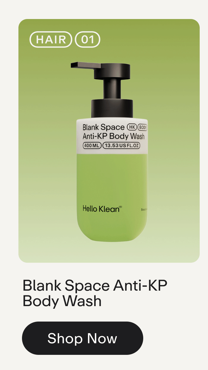 Blank Space Anti-KP Body Wash