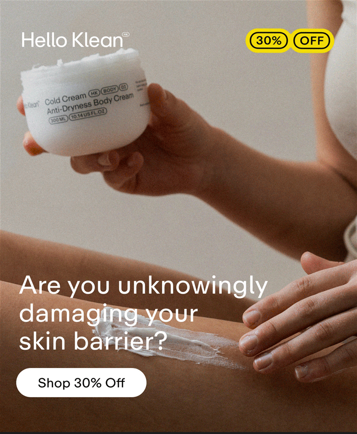 Are you unknowingly damaging your skin barrier? Shop 30% Off.