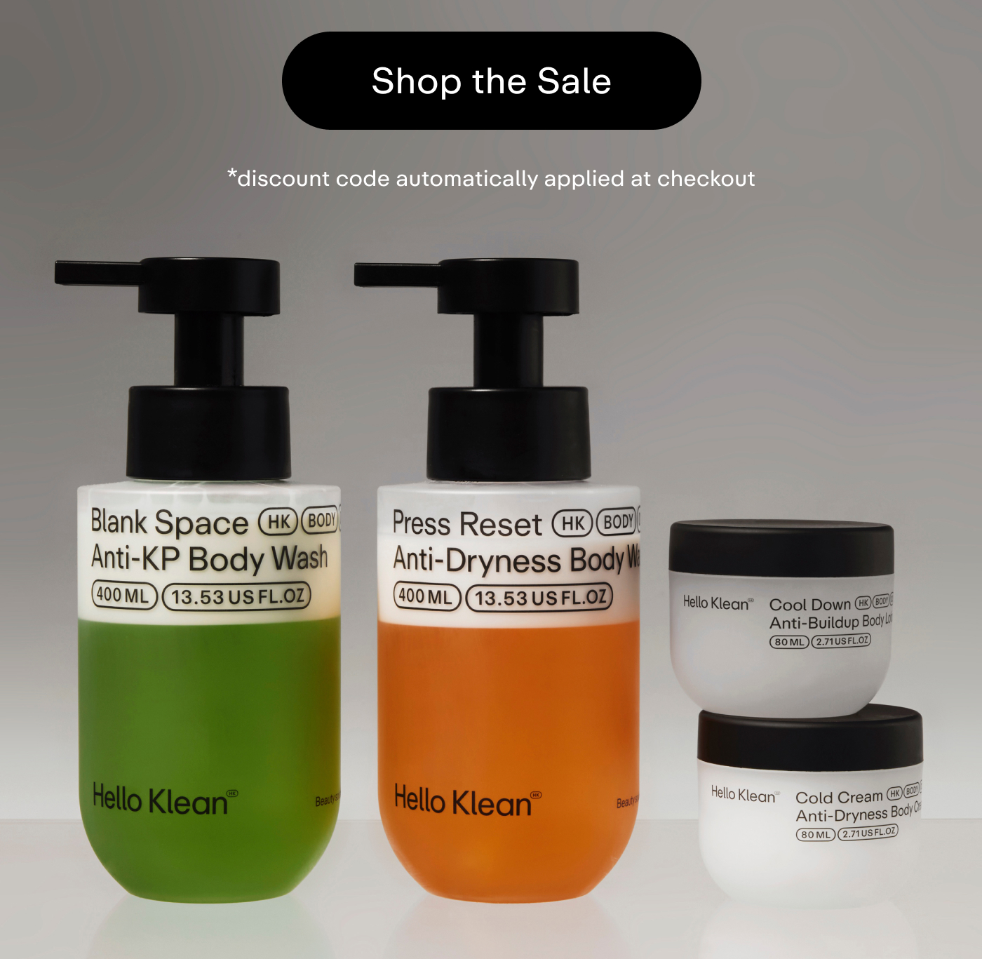 Shop The Sale  *discount code automatically applied at checkout