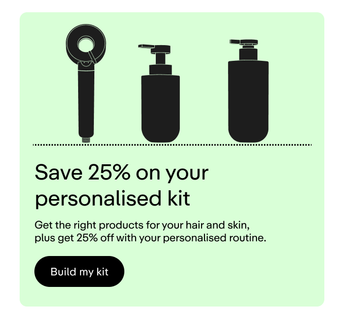 Save 25% on your personalised kit
