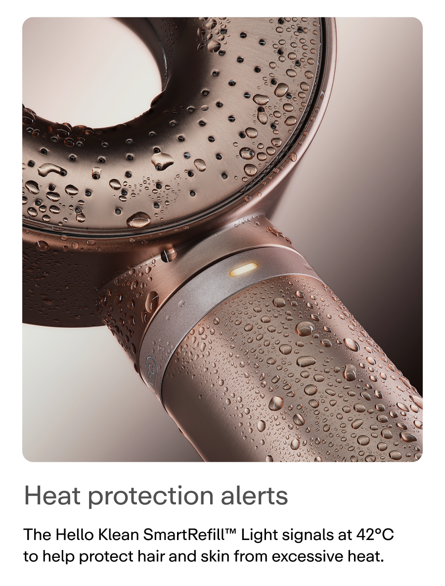 Filter life tracking + Heat protection alerts 