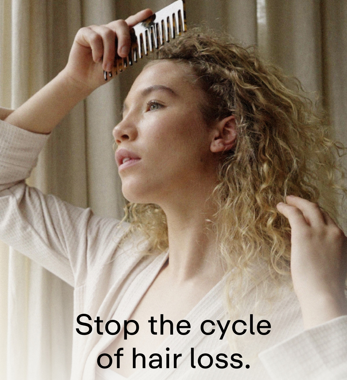 Stop the cycle of hair loss.