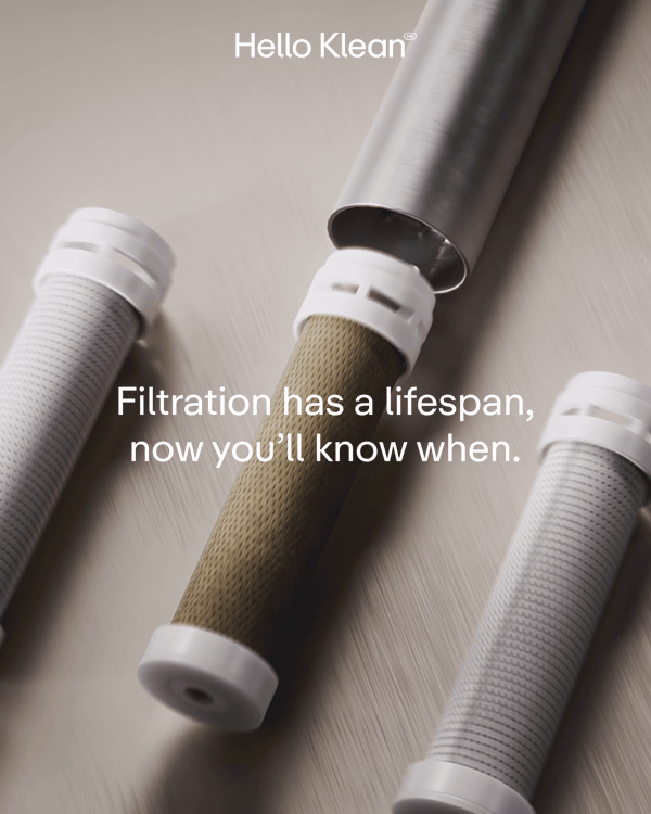 Filtration has a lifespan, now you'll know when.