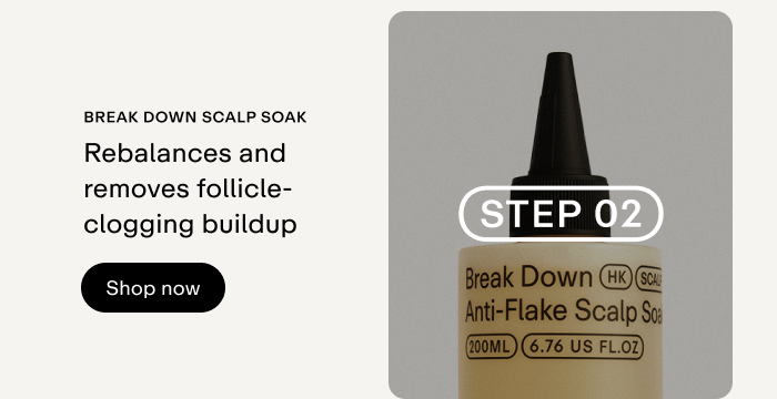 Step 2. Break Down Anti-Flake Scalp Soap 