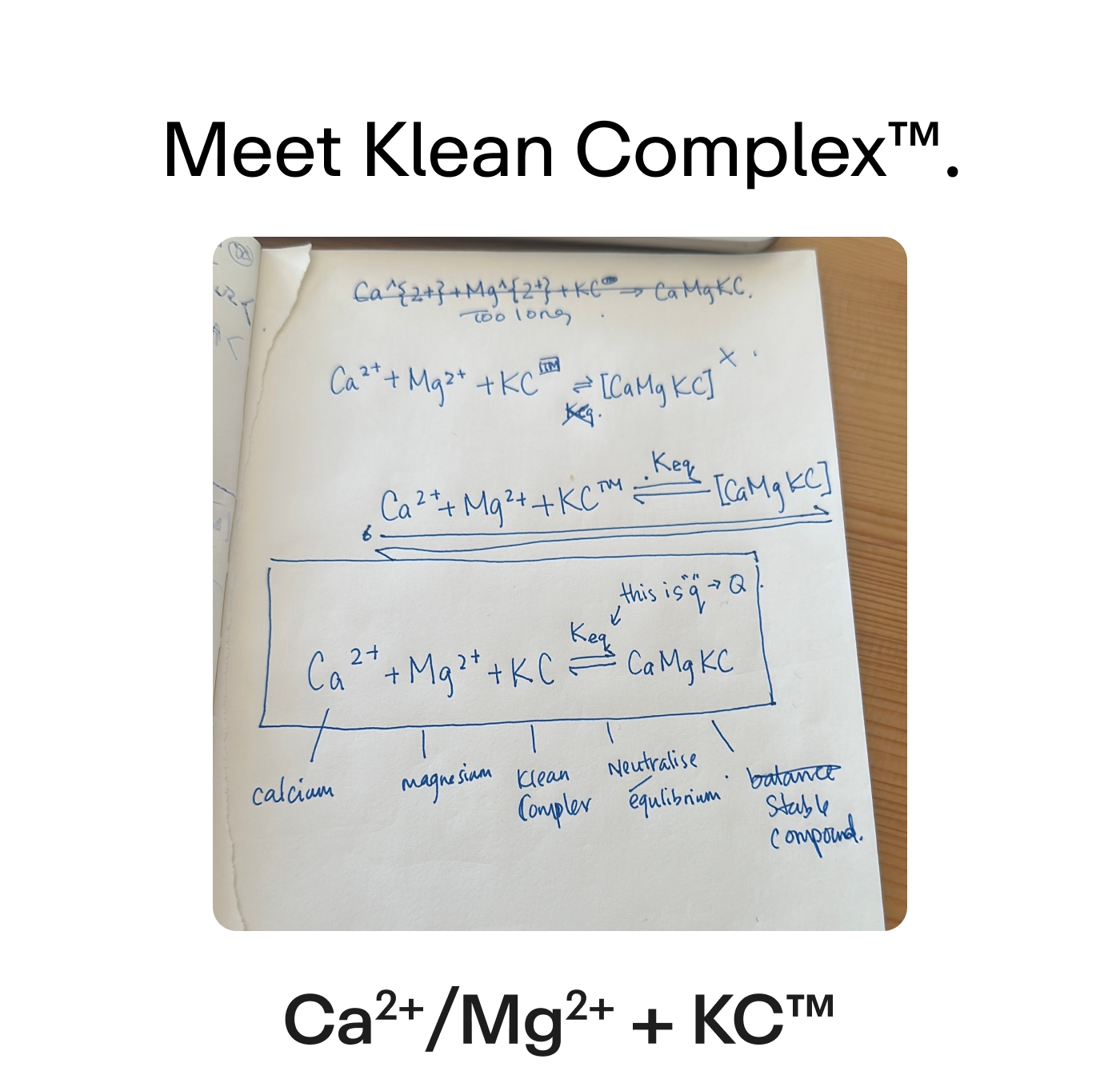 Meet Klean Complex (TM).