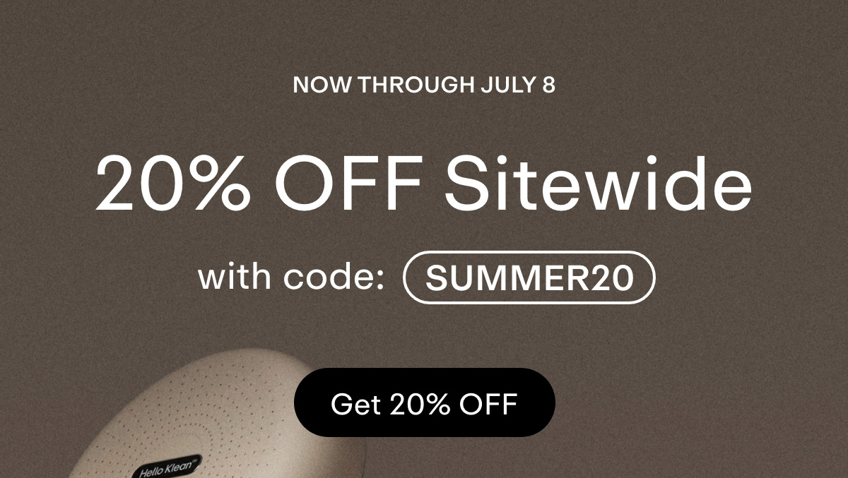 NOW THROUGH JULY 8. 20% off sitewide with code SUMMER20. Get 20% Off.