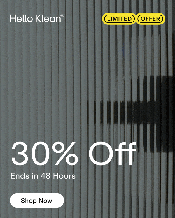 30% off ends in 48 hours. Shop now
