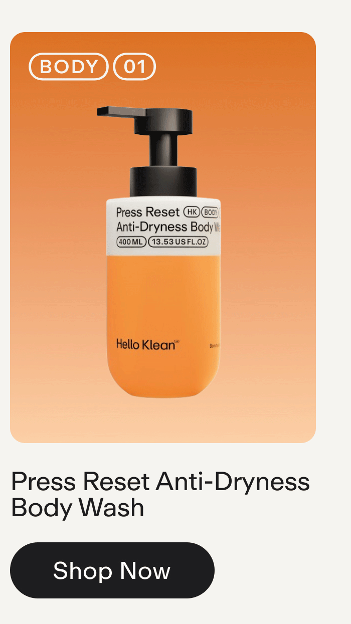 Press Reset Anti-Dryness Body Wash