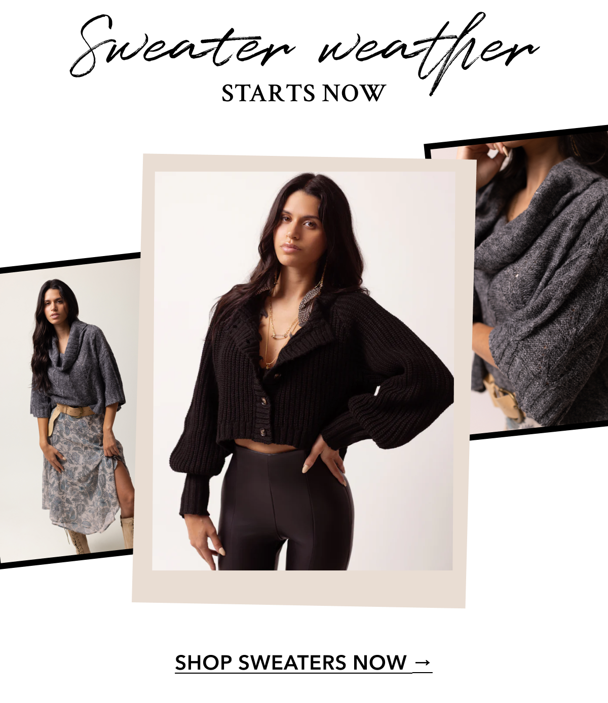 Shop sweaters