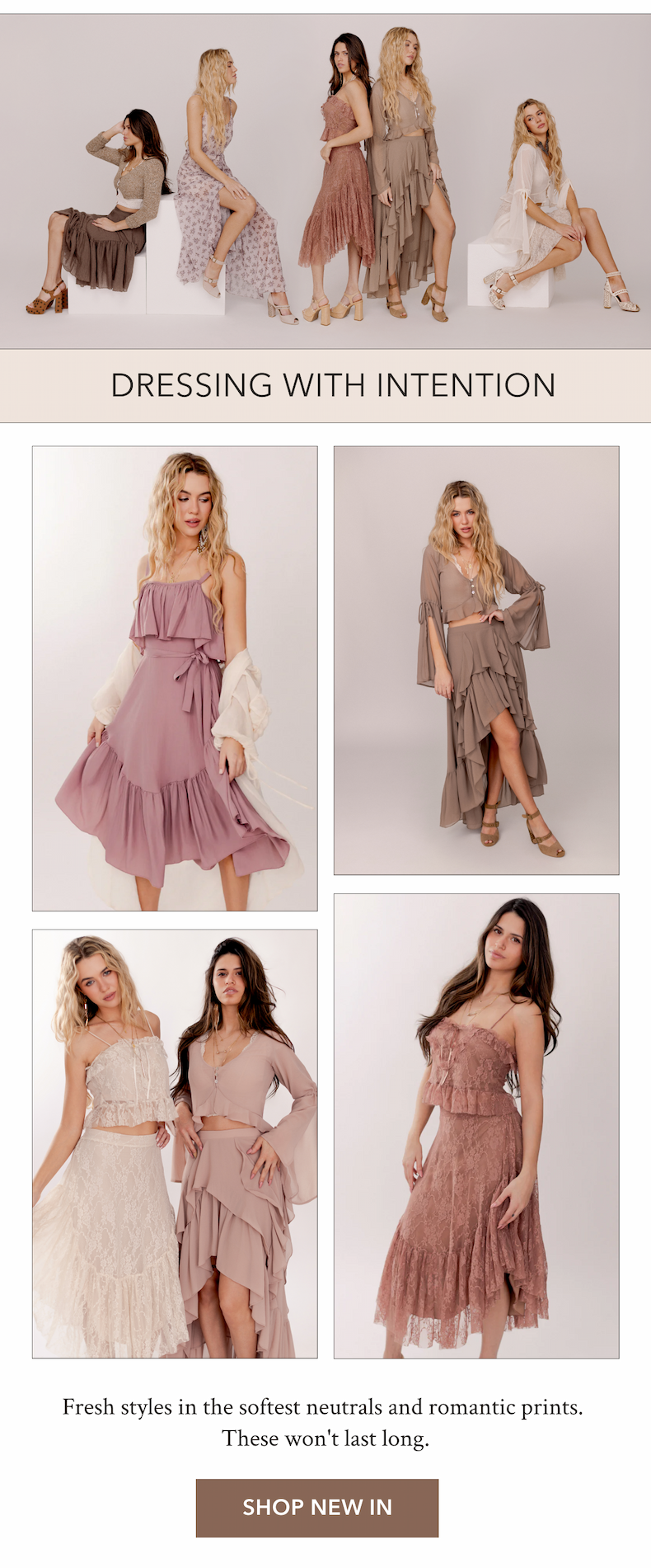 Dressing with intention