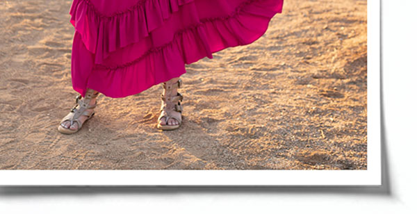 Moxie Top in Fuchsia