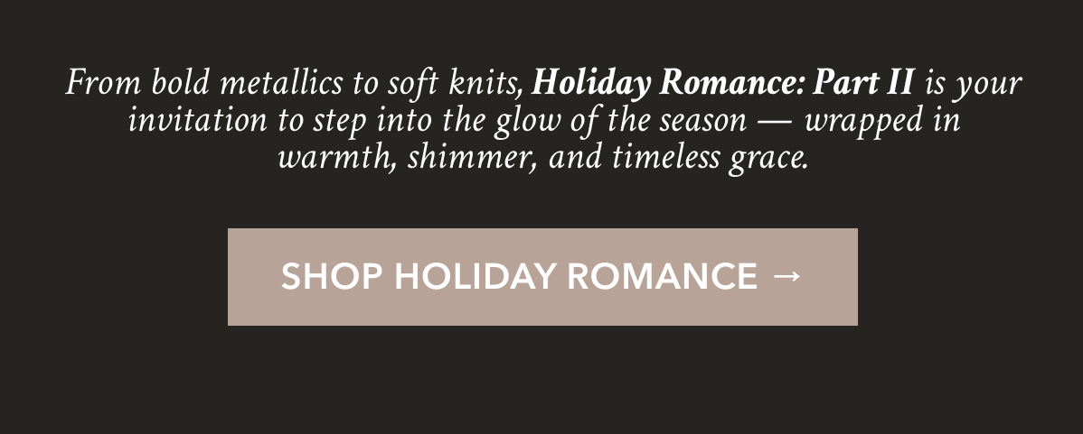 Holiday romance