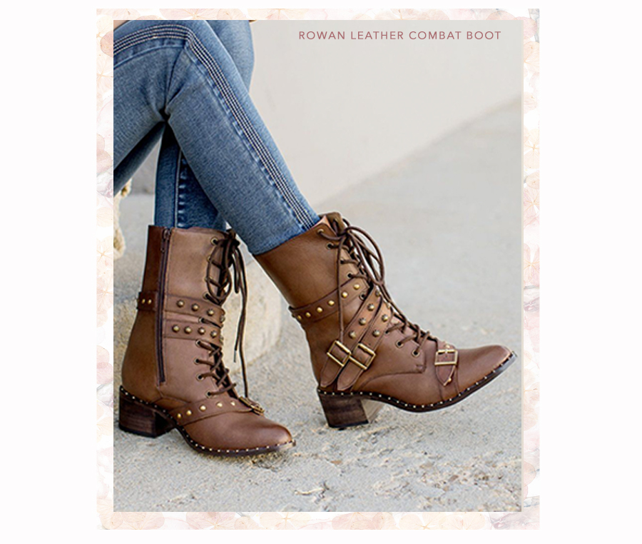 Shop Rowan Combat Boot