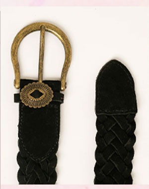 Winslow Leather Belt in Black