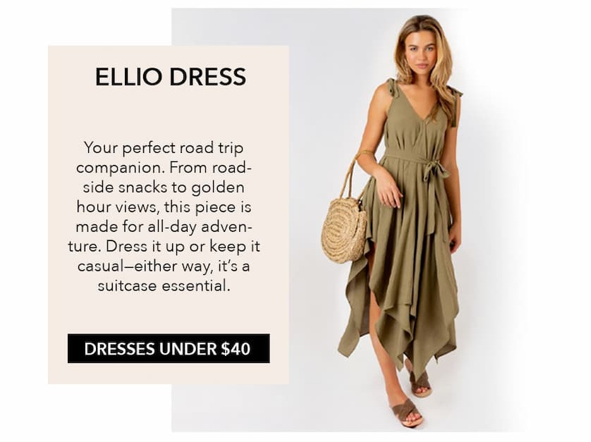 DRESSES UNDER $40