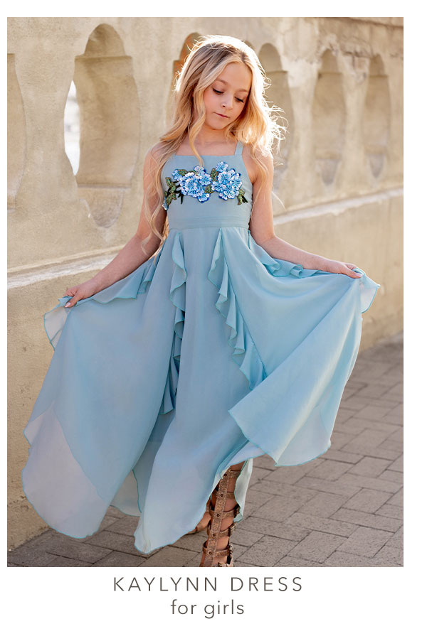 Kaylynn Dress in Seaglass