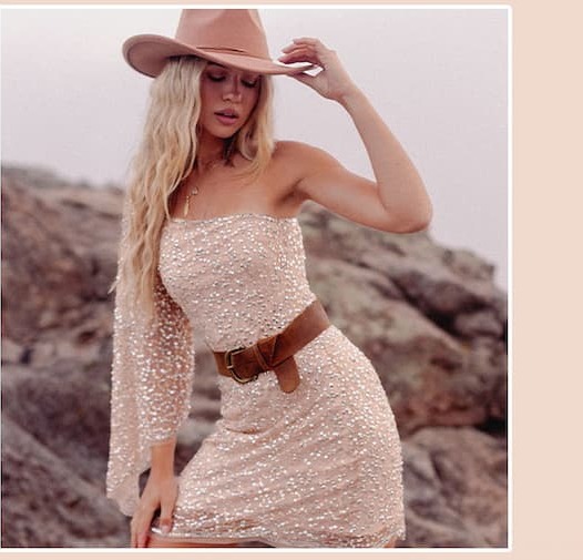 Caterina Dress in Blush