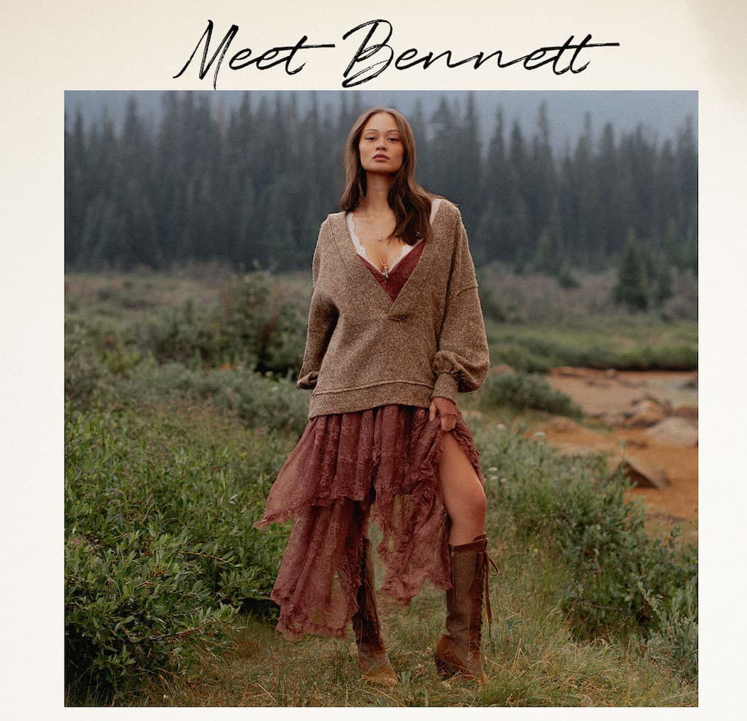 Meet Bennett - Shop the Bennett Dress in Cedar