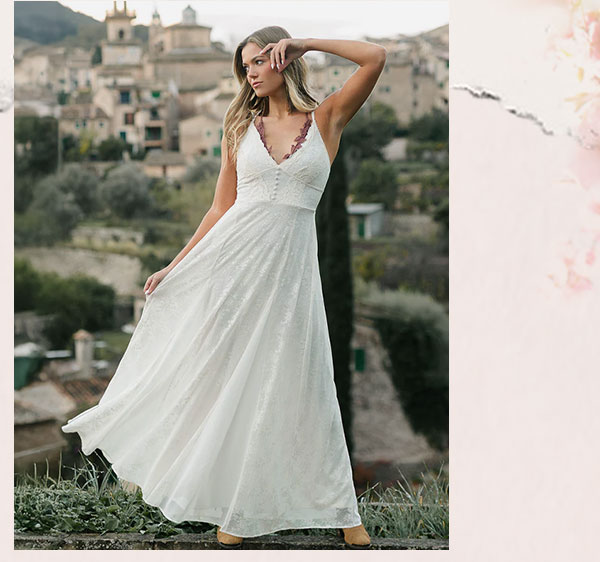 Alia Dress in Cream