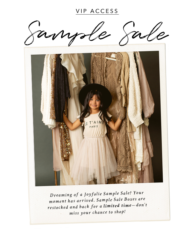 Shop Sample Sale