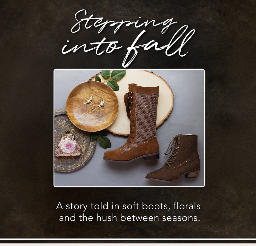 Stepping Into Fall - Shop New Shoes