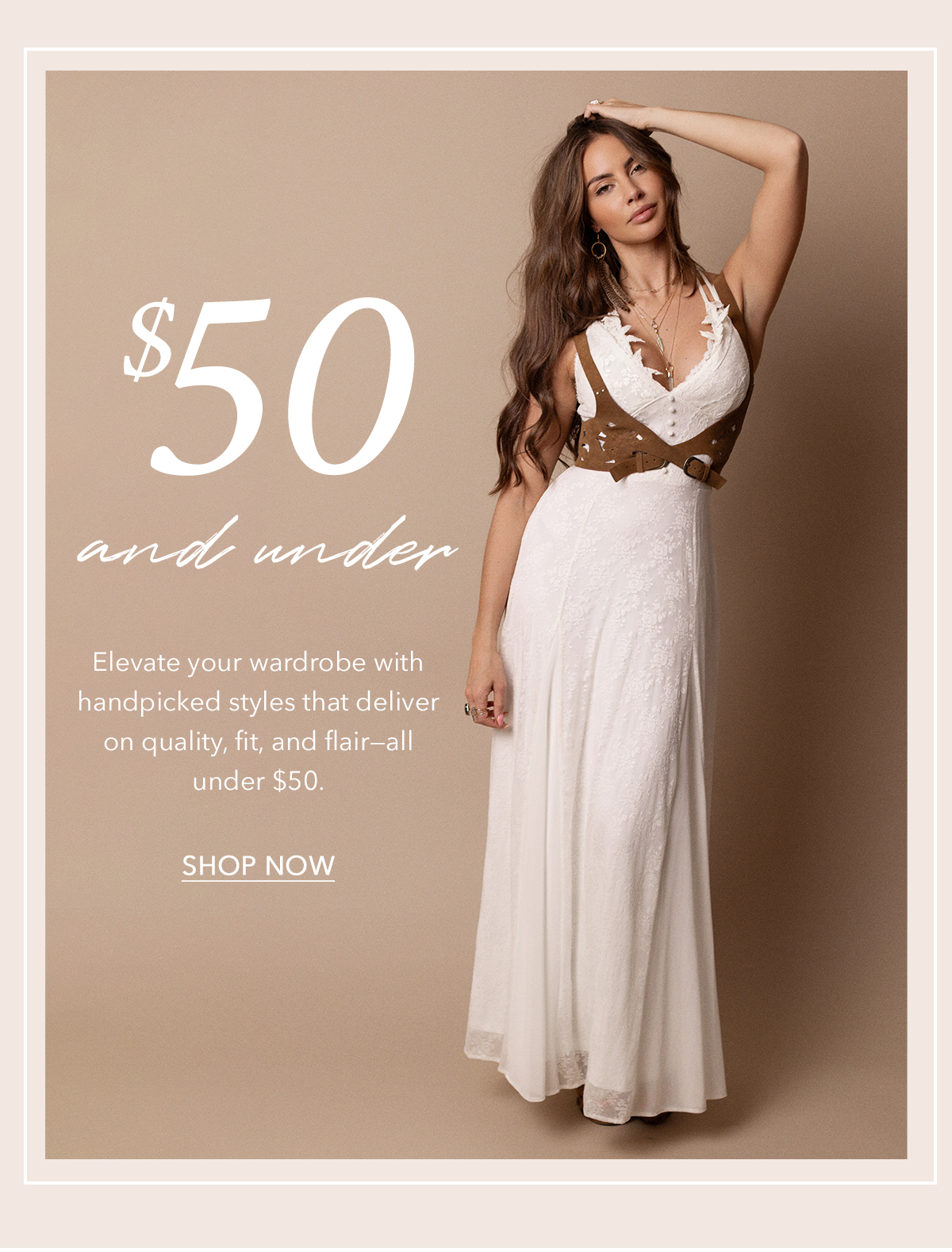Shop $50 & under