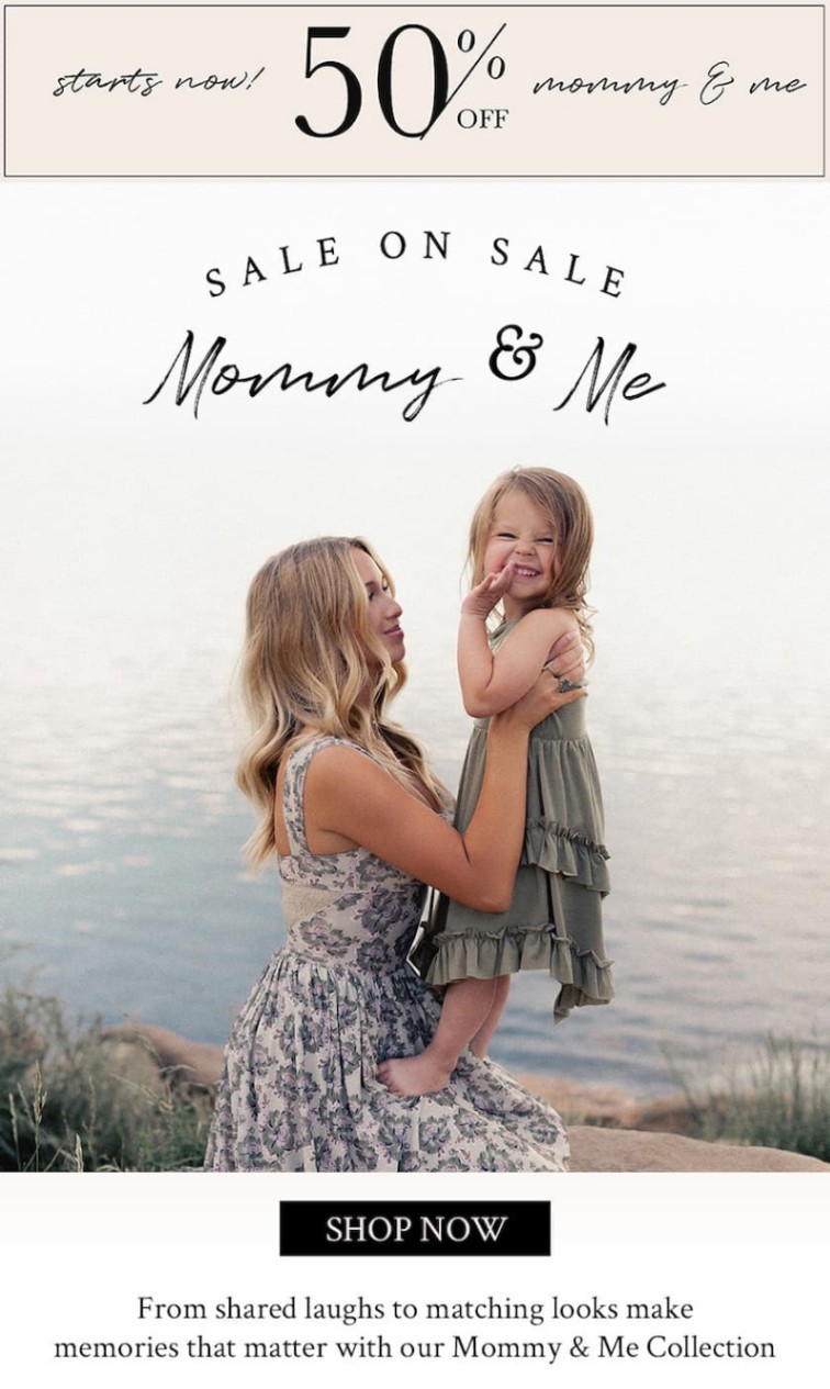Shop Mommy and Me