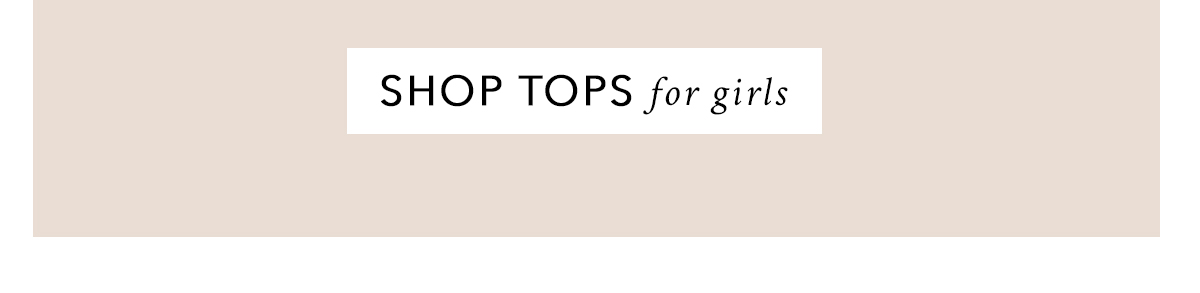 Shop Girls' Tops