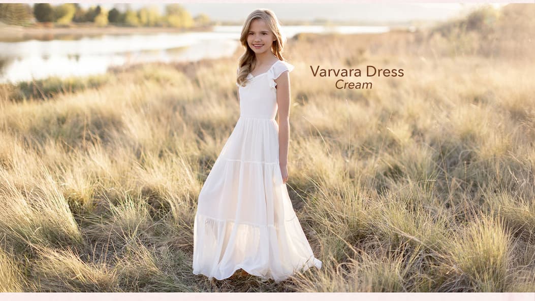 Varvara Dress in Cream