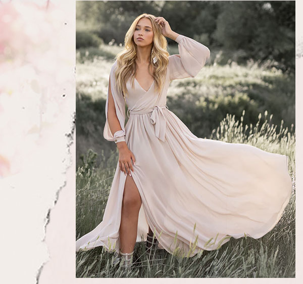 Aniya Dress in Sand