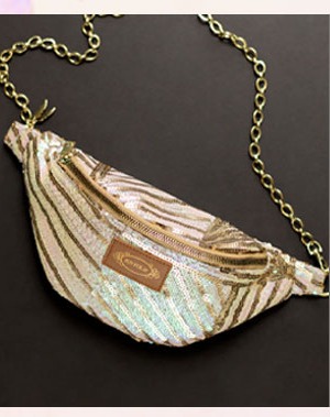 Savannah Bag in Pink Sequin