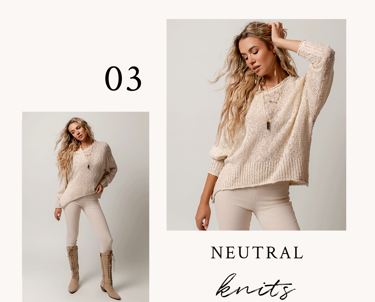 Shop Neutral Knits 