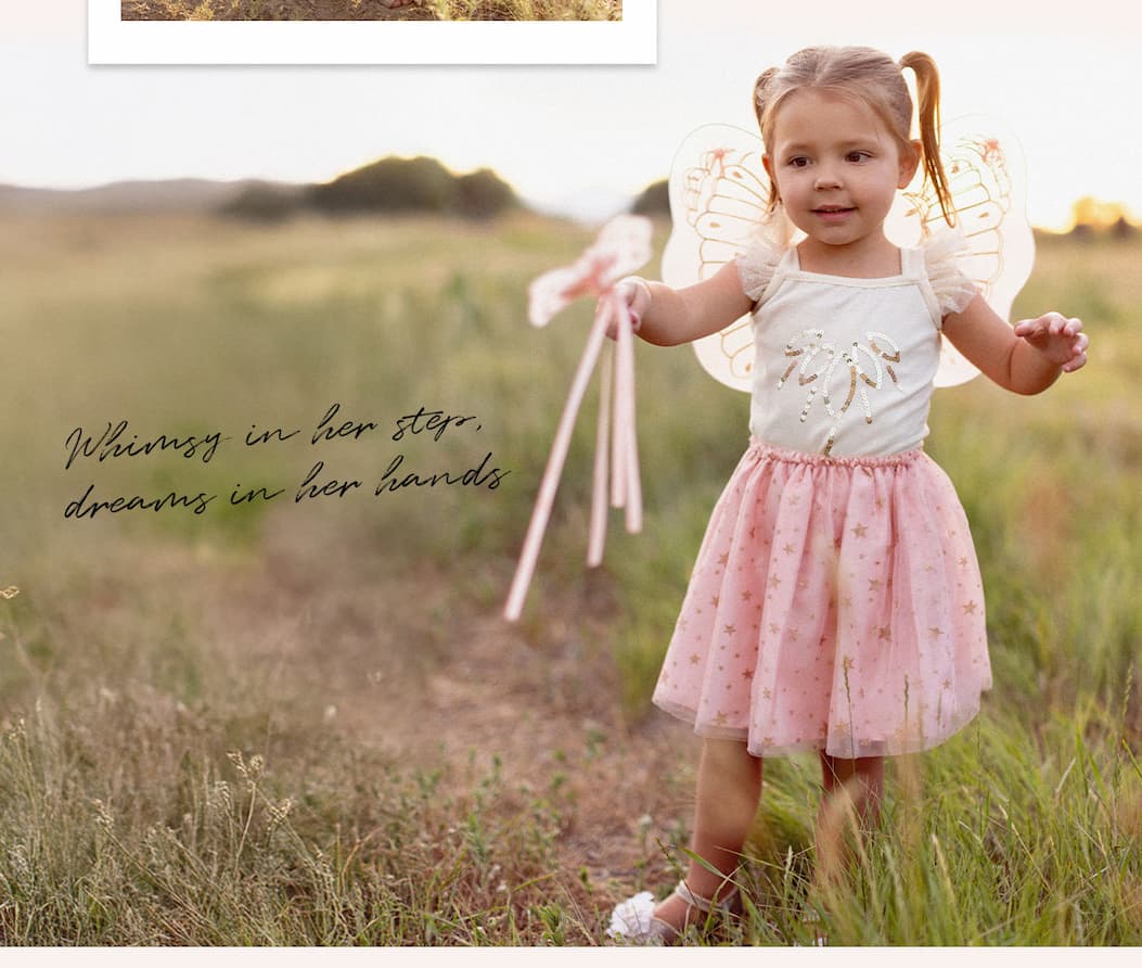 Girls Gift Set in Blush Floral