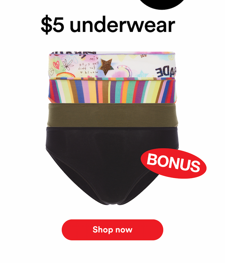 $5 underwear - Shop Now $5 underwear - Shop Now