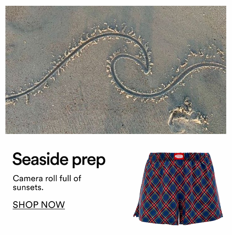 Seaside prep - Camera roll full of sunsets - Shop Now