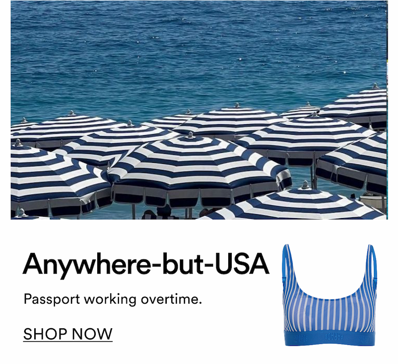 Anywhere-but-USA - Passport working overtime - Shop Now