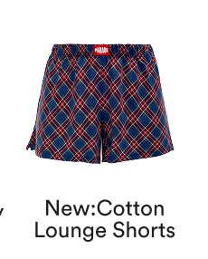 New:Cotton Lounge Shorts
