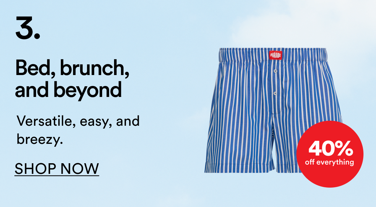 3. Bed, brunch, and beyond - Shop Now
