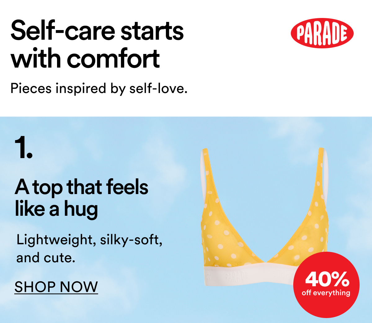 1. A top that feels like a hug - Shop Now