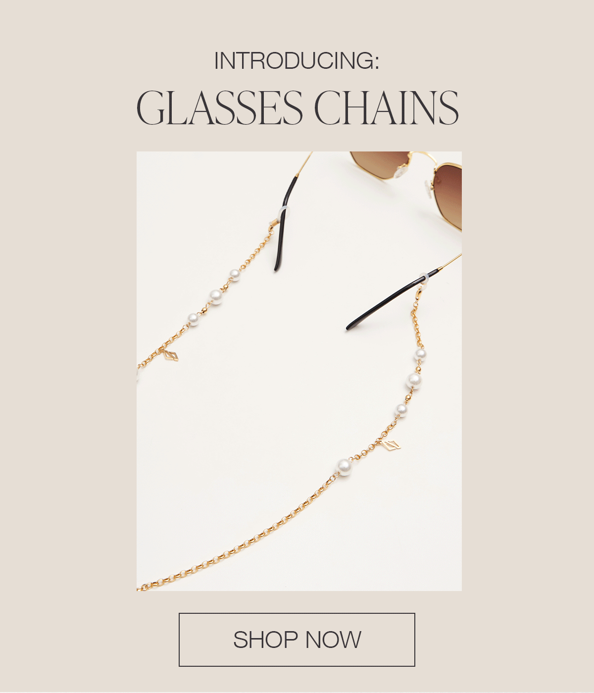 Introducing Glasses Chains Burga Cases