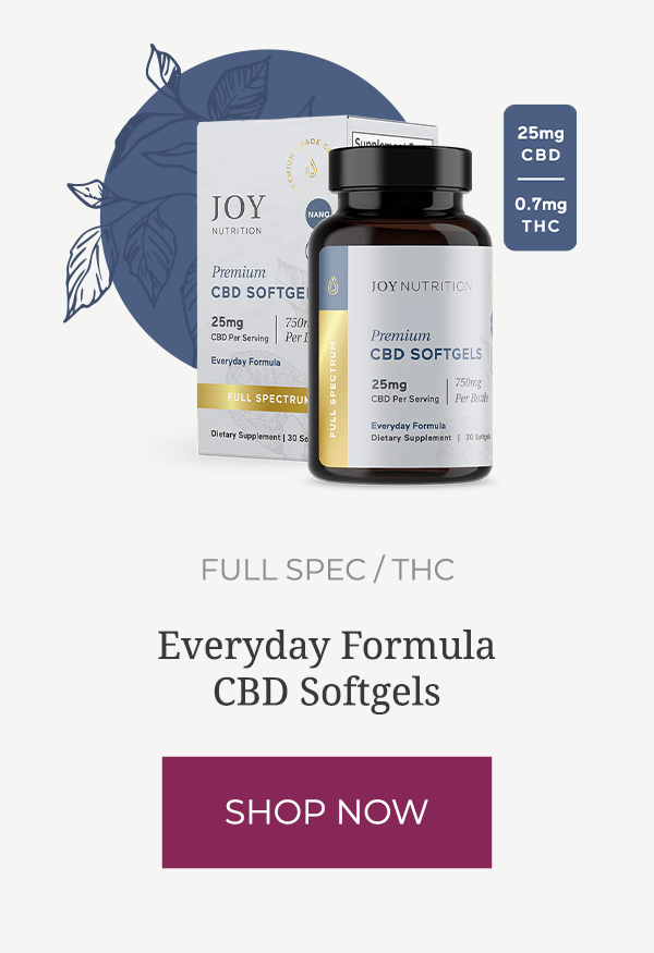 Full Spectrum CBD Softgels with THC