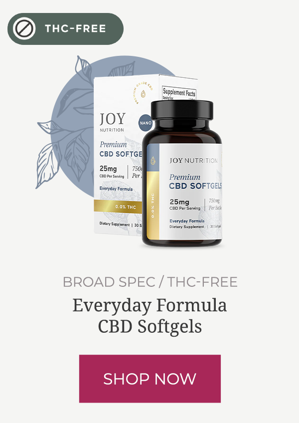 Broad Spectrum CBD Softgels (10 mg & 25 mg)