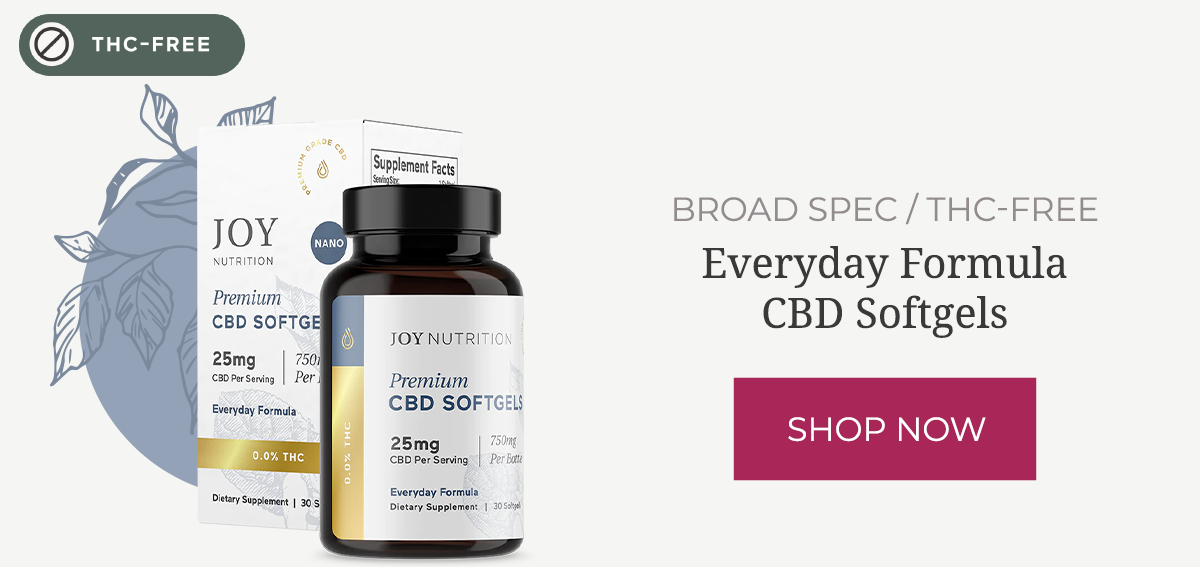 Broad Spectrum CBD Softgels (10 mg & 25 mg)