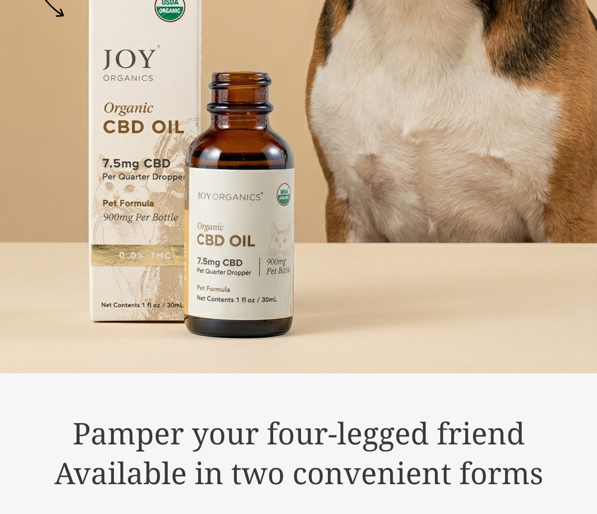 Celebrate your pet with CBD support.  ✔Broad Spectrum Safety ✔Third-Party Lab Tested ✔Simple Ingredients